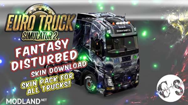 Fantasy Disturbed Skin Pack for All Trucks