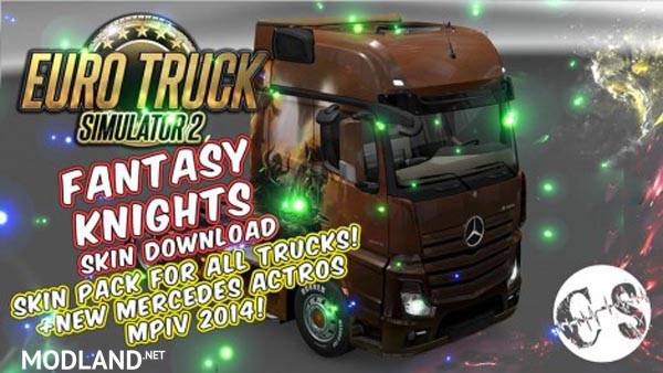 Fantasy Knights Skin Pack for All Trucks