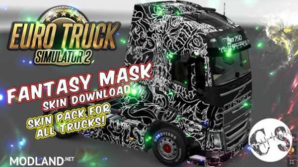 Fantasy Mask Skin Pack for All Trucks