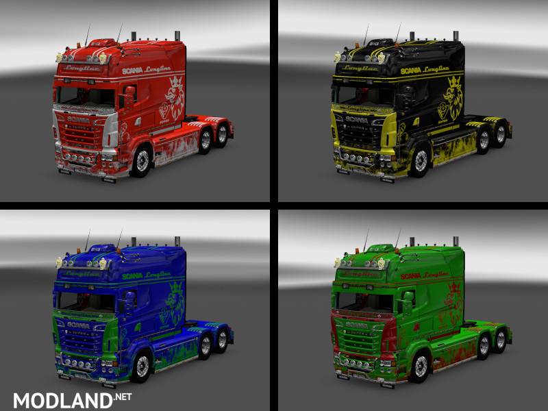 Flame Skin for RJL SCANIA v Final