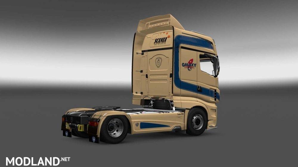 Scania R700 Galaxy Express skin
