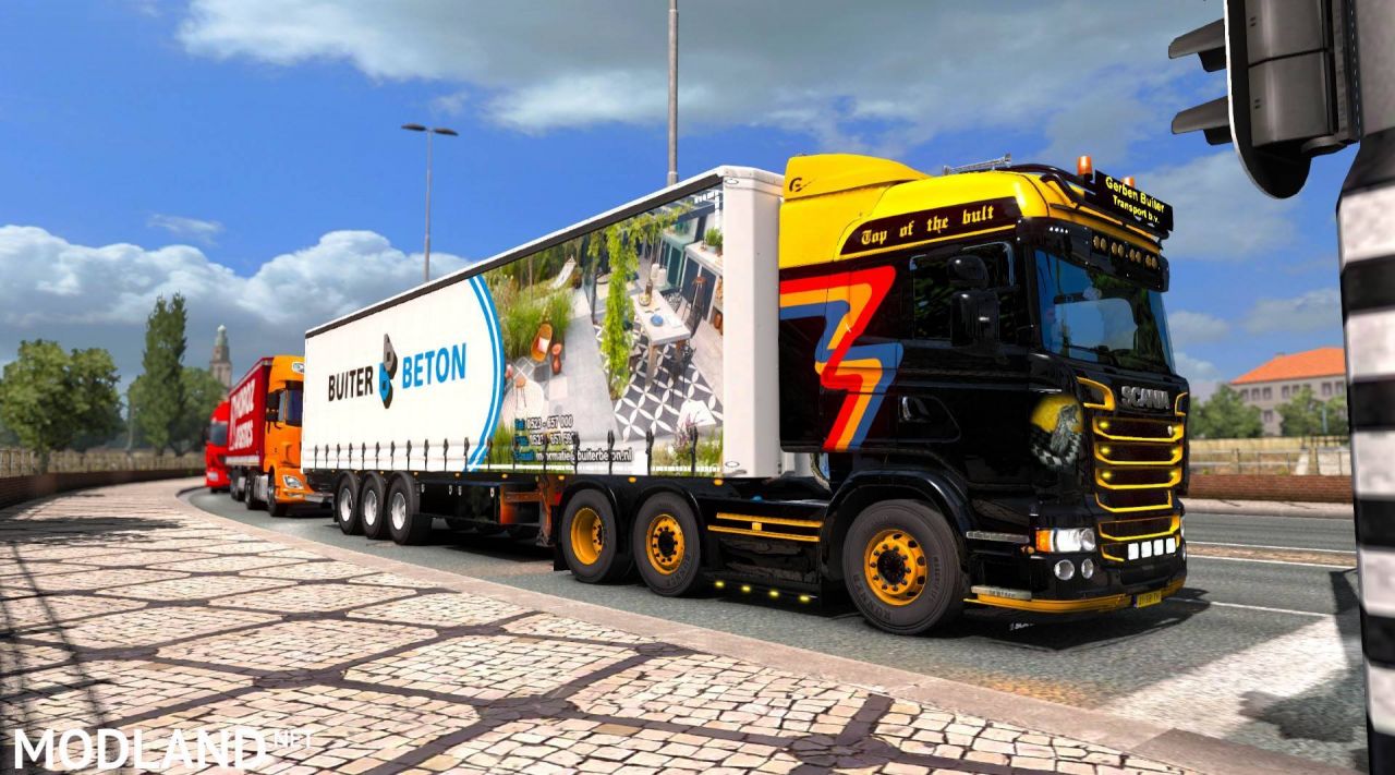 Scania Gerben Buiter Transport skin