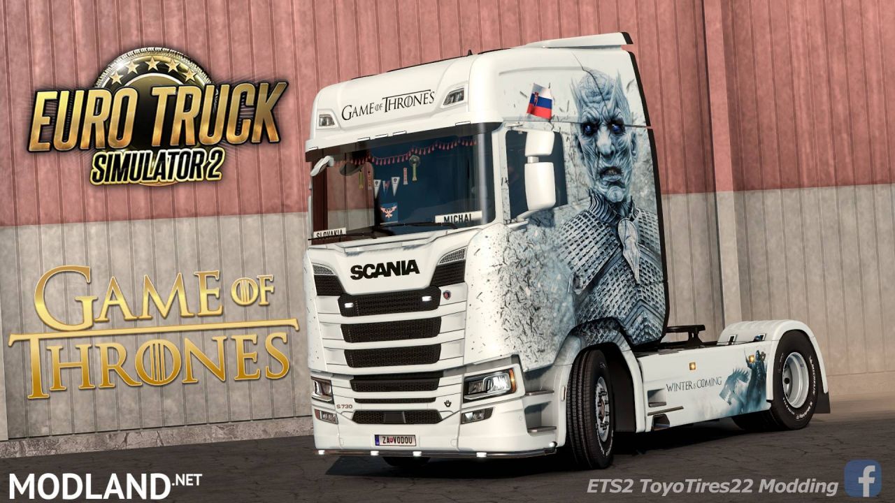 Game of Thrones Scania S 2016 skin