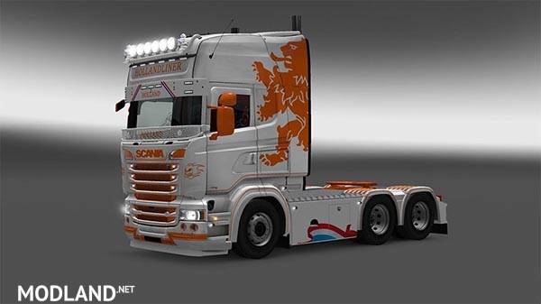 Holland Liner skin for Scania RJL
