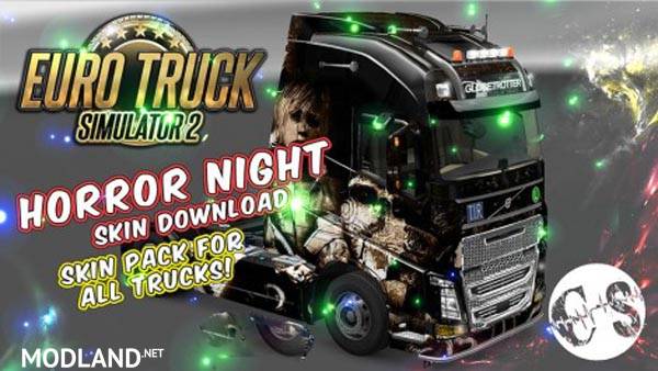 Horror Night Skin Pack for All Trucks