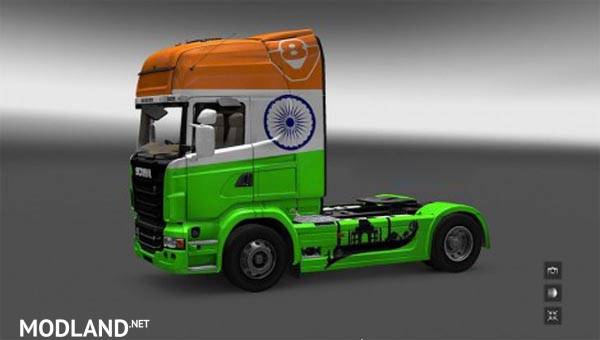 India Skin Scania R Series