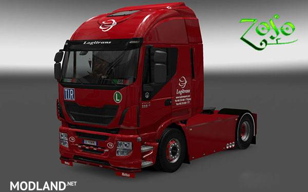 Iveco Hi Way Logitransport Skin