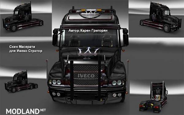 Iveco Strator Maserati Skin