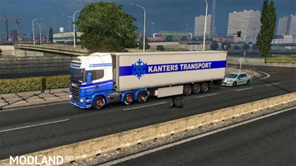 Kanters Transport Scania + Trailer