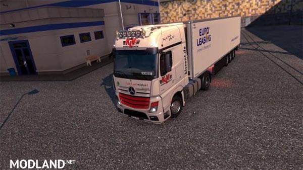 KLV Rent Skin for Actros MP4