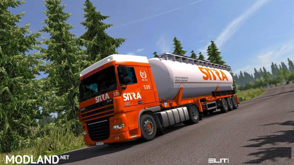 Sitra Transport DAF XF 105 Combo skin pack