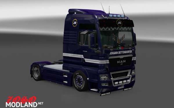 MAN Dettendorfer Metallic Skin