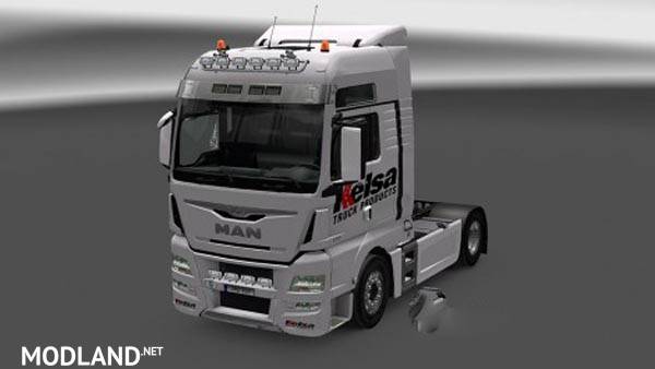 MAN TGX Euro 6 Kelsa Skin