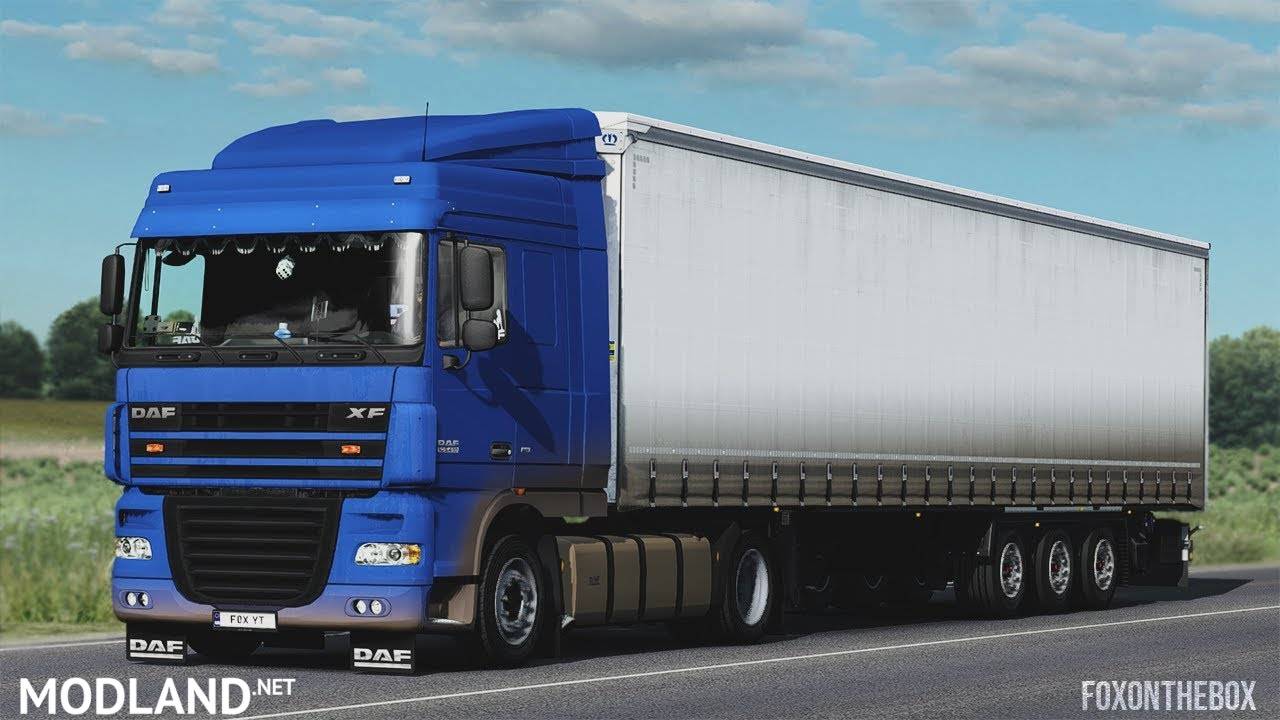 Dirty Skin For DAF XF 105