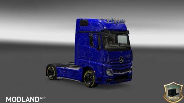 Mercedes Actros 2014 Drops Skin