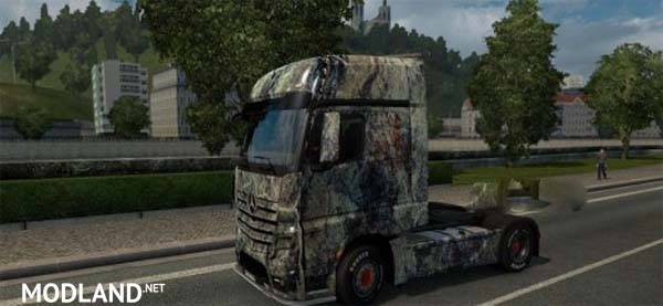 Mercedes Actros 2014 Marble skin
