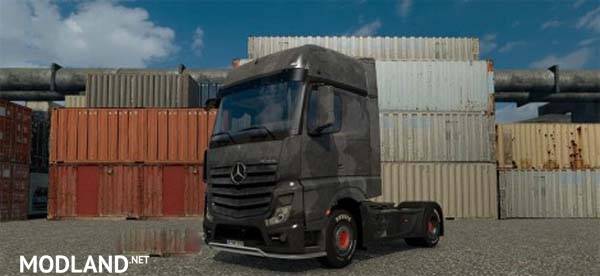 Mercedes Actros 2014 Zinc skin
