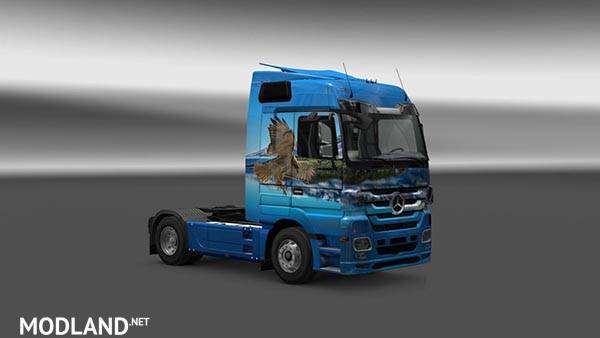 Mercedes Actros MP3 Sokol Skin