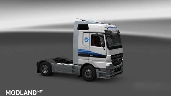 Mercedes Actros MP3 SovTransAuto Skin