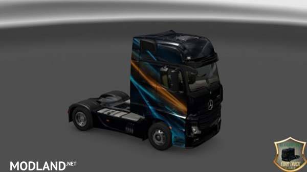 Mercedes Actros MP4 2014 Abstraction Skin