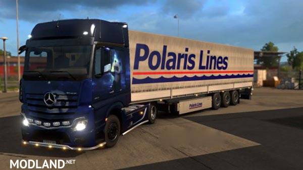 Mercedes Actros MP4 2014 Kawai Panda Skin