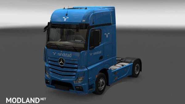 Mercedes Actros MP4 2014 Randstad Skin