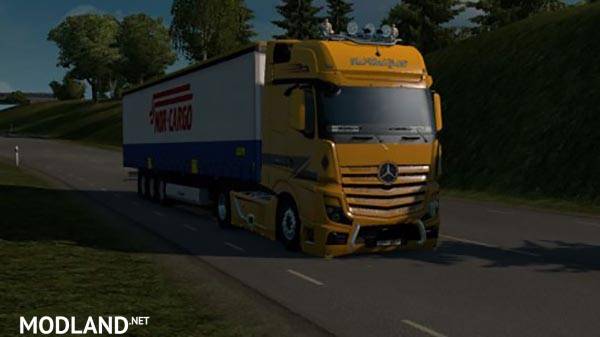 Mercedes Actros MP4 Axel Ulrich GmbH Skin
