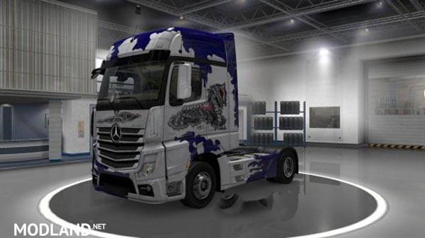 Mercedes Actros MP4 Biomechaniks Skin