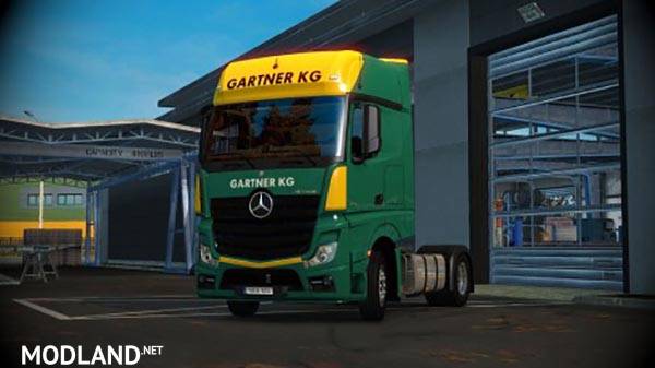 Mercedes Actros MP4 Gartner KG Skin
