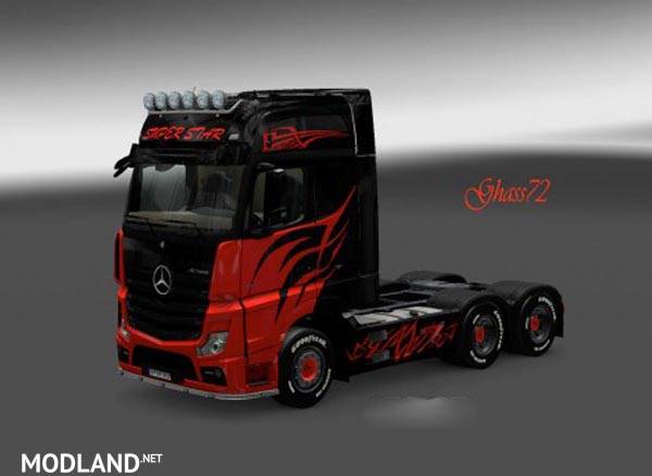 Mercedes Actros MPIV 2014 Super Star Skin