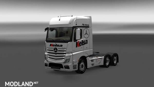 Mercedes Actros MPIV Kelsa Skin