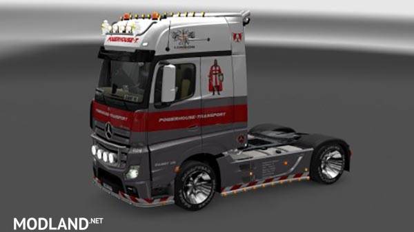Mercedes Actros MPIV Powerhouse Skin