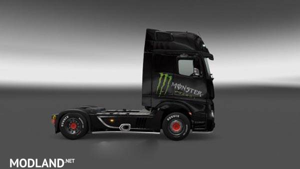 Mercedes Benz Actros MP4 Monster Skin