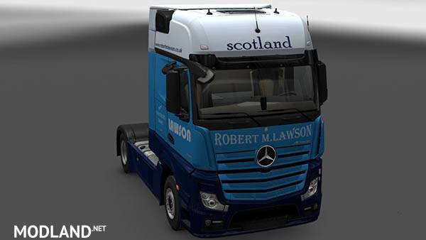 Mercedes Benz New Actros Robert M.Lawson Skin