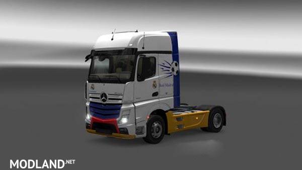 Mercedes MP4 Real Madrid Skin
