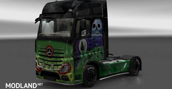 Mercedes MPIV 2014 Grave Digger Skin
