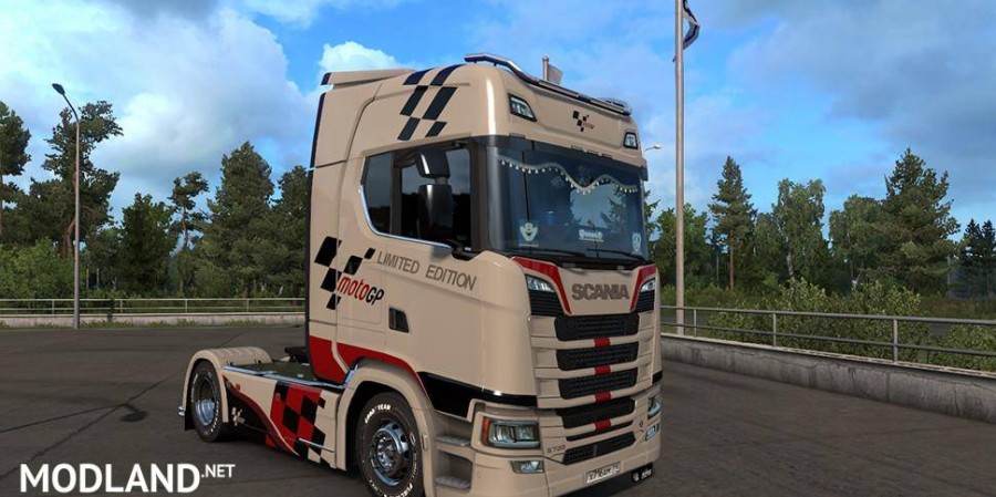 Moto GP Skin for Scania S