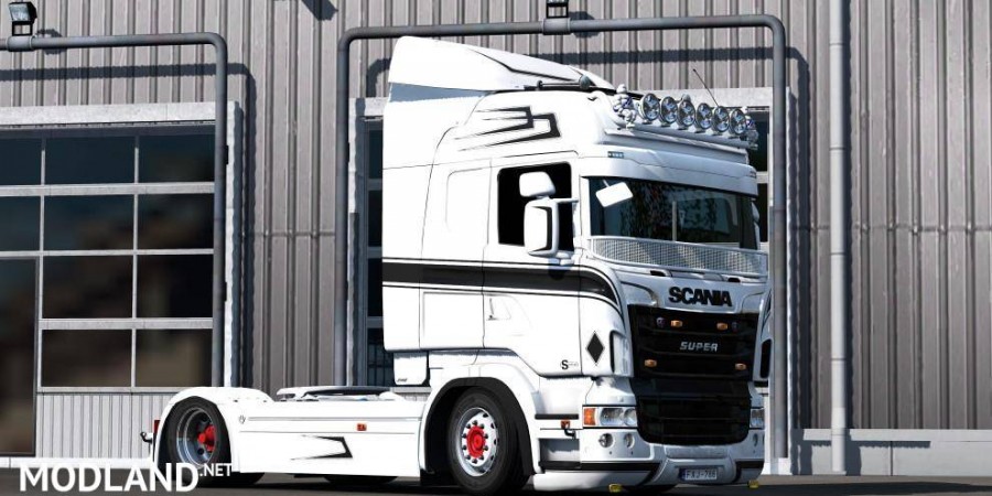 MPT style paintable skin for Scania RJL