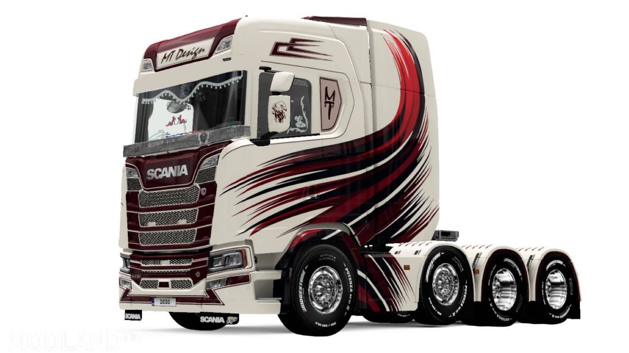 Scania S MT Design skin