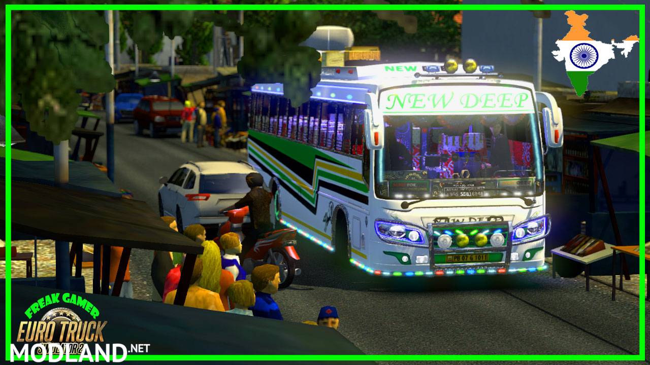 New Deep Bus Punjab skin For Maruti