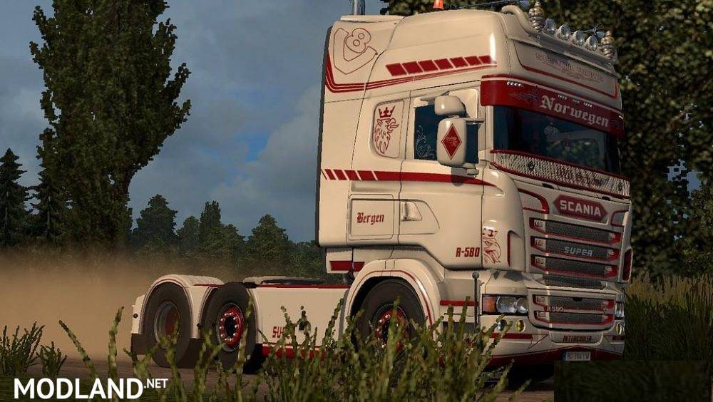Norwegen Skin for Scania RJL