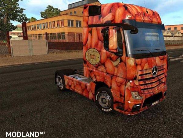 Peanuts skin for Mercedes MP4
