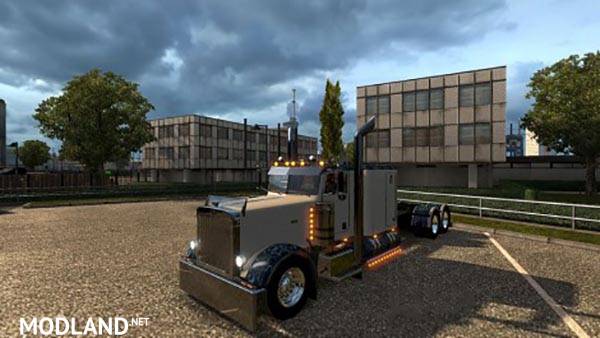 Peterbilt 389 Blue Velevet Skin