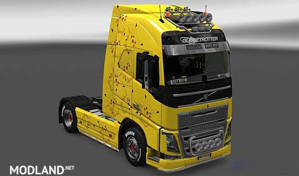 Pikachu Paint for Volvo