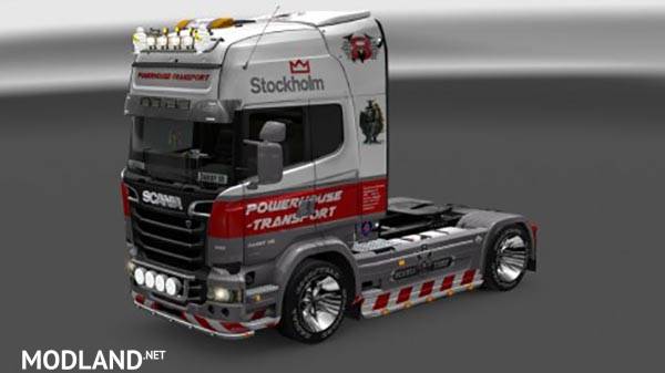 Powerhouse Scania Streamline R730 Skin