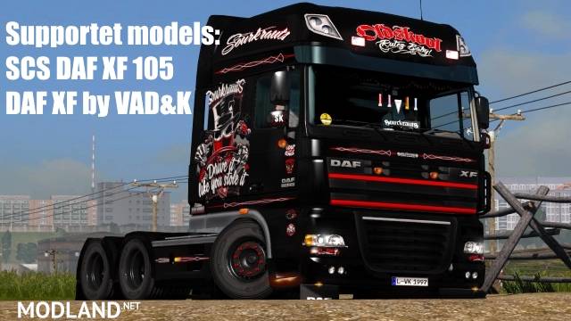 DAF XF 105 SOURKRAUTS 1.27.x 