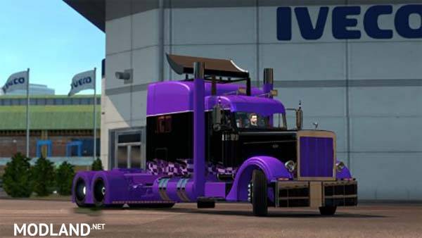 Race Inspired Skin for Peterbilt 389