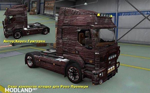 Renault Premium and Magnum Stone Skin