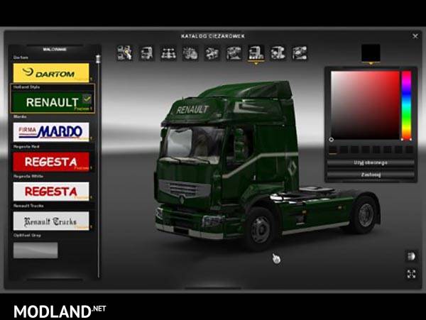 Renault Premium Holland Style Skin