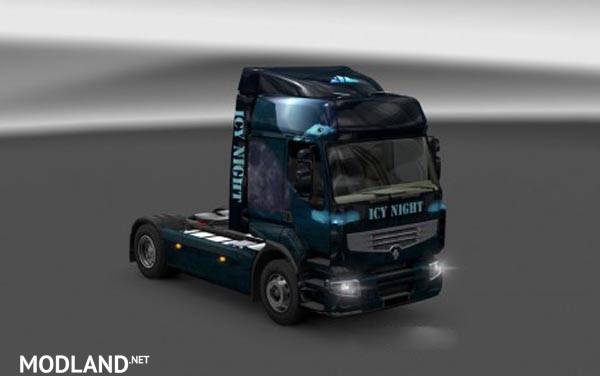 Renault Premium Icy Night Skin